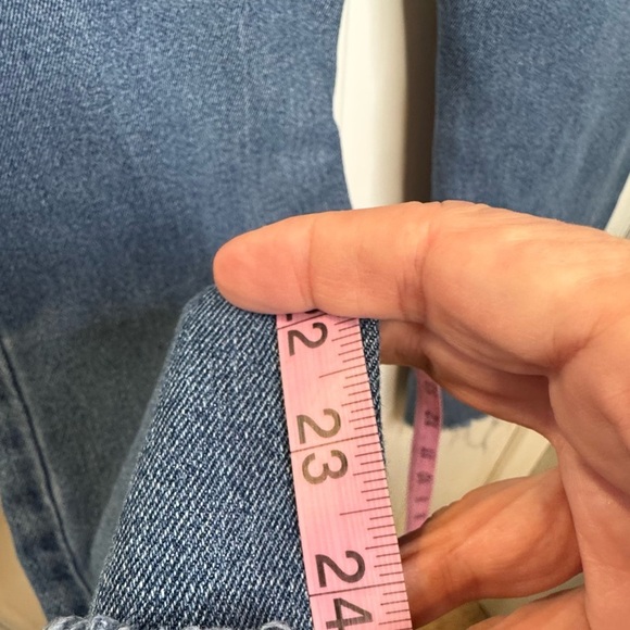 Sincerely Jules Button fly Stretchy Denim Size 1/25 D1.2 - Picture 7 of 14